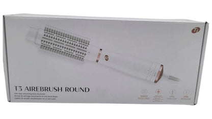 T3 AireBrush Round One-Step Smoothing & Volumizing Hair Dryer Brush, Round Brush