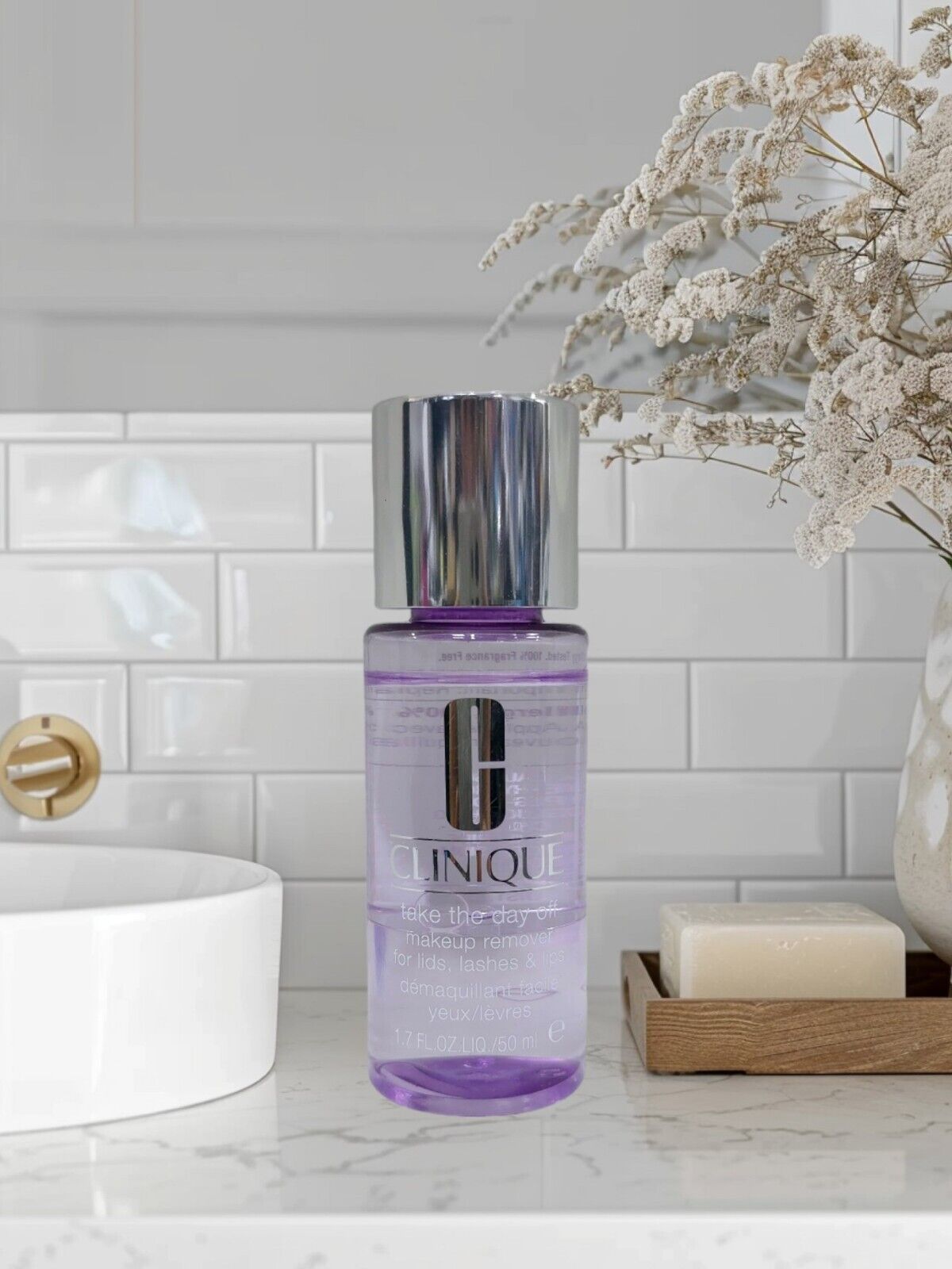 Clinique Take The Day Off Makeup Remover For Lids, Lashes and Lips, 1.7 fl. oz