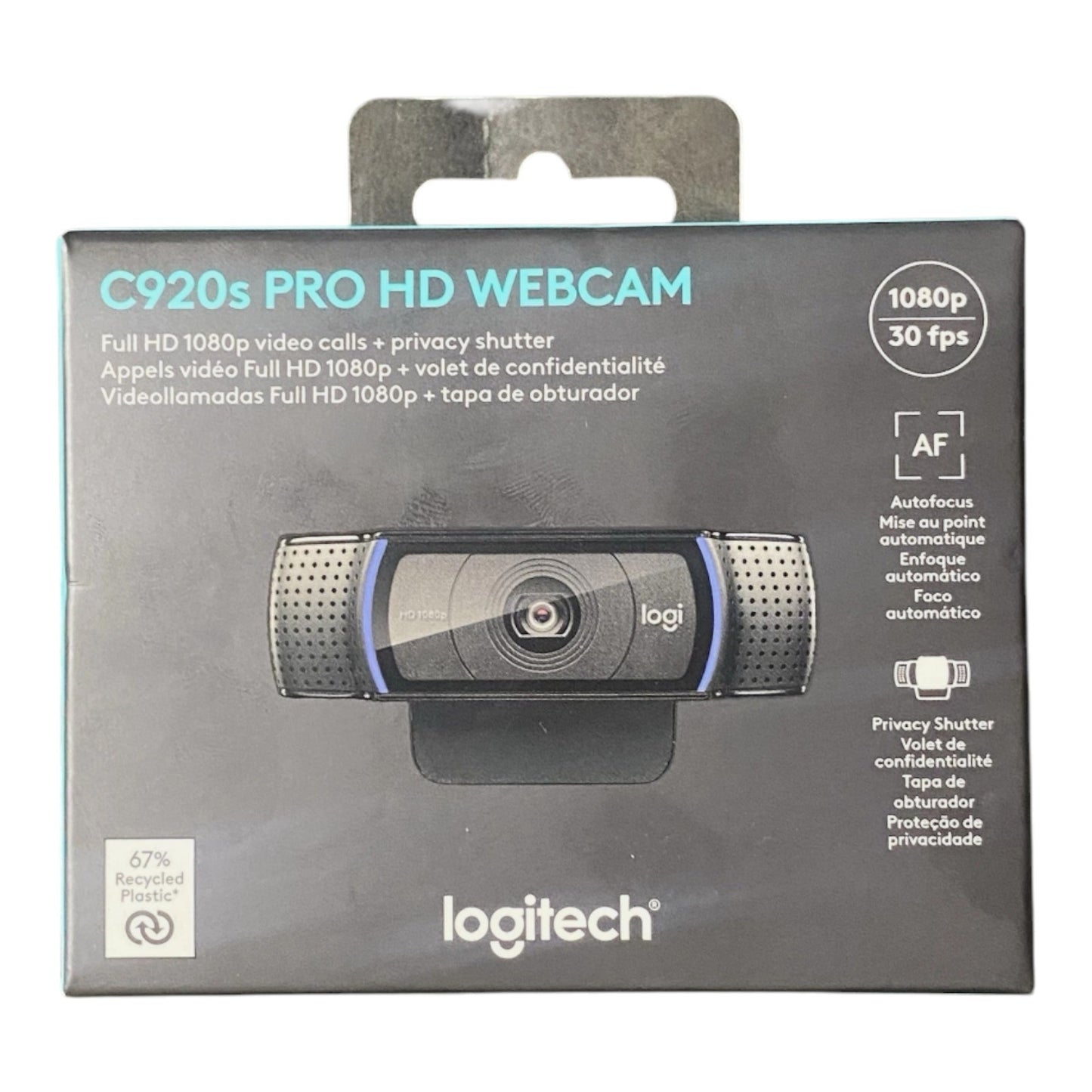 Logitech C920S Pro HD Webcam - New