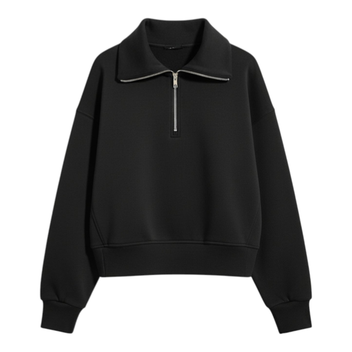 Old Navy Bounce Fleece Half-Zip Pullover Sweatshirt in Black or Brown, All Sizes
