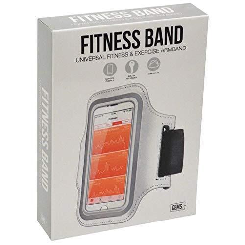 GEMS 818009020222 Universal Fitness Band, White