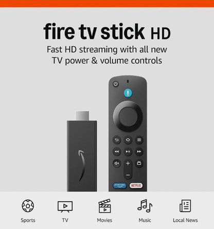 Amazon Fire TV Stick HD Streaming Device, Brand New Sealed