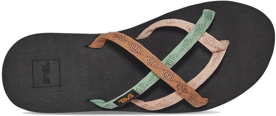 Teva Womens Olowahu Mixed B Maple Sugar Multi - Size 9