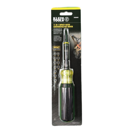 Klein Tools 32500HDG Impact Rated Screwdriver/Nut Driver 11-In-1 Set New (D1)