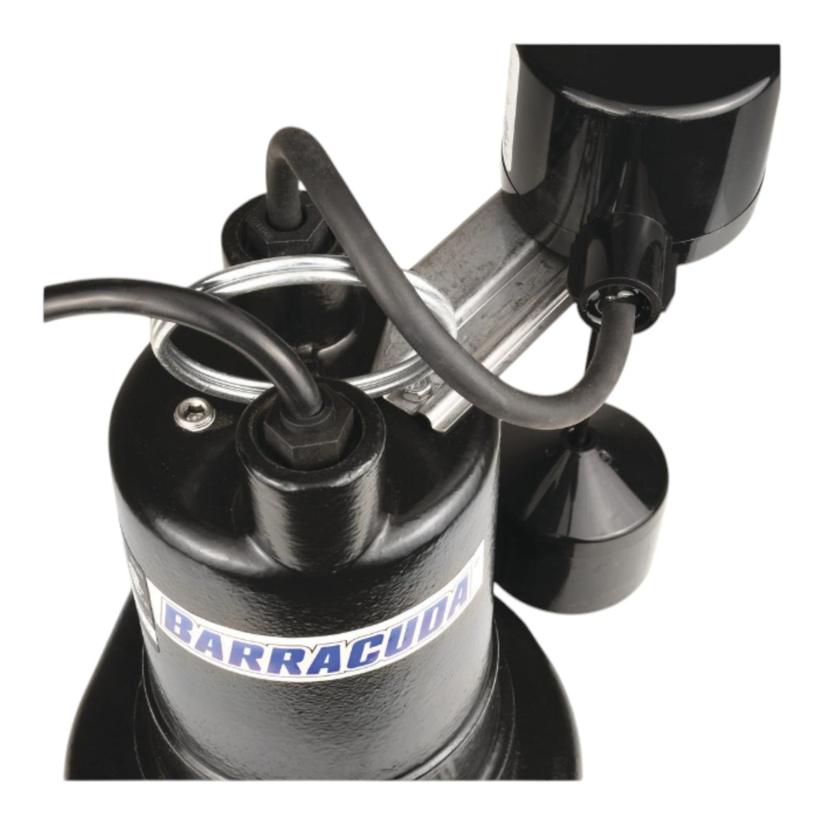 Barracuda 1/3 HP Cast Iron Sump Pump w/ Vertical Switch, BAS33V-1-10, 55 GPM