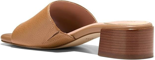Cole Haan Calli Single Band Block Heel Slide Sandals Women’s Size 9.5 Leather