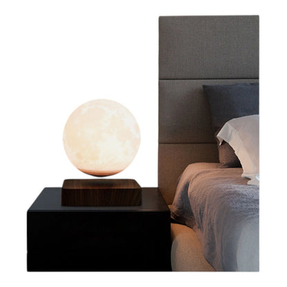Levitating Moon Table Lamp, Magnetic Floating & Spinning Light