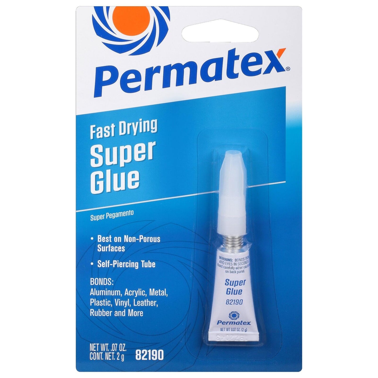 Permatex 49450-6PK Super Glue, 1 oz. (Pack of 6)