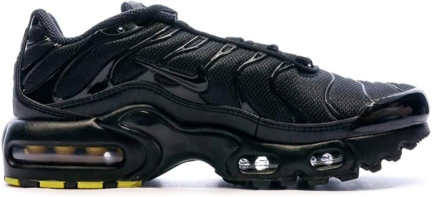 WOMEN'S NIKE AIR MAX PLUS (GS) | BLACK "TRIPLE BLACK" | SZ 7Y | CD0609-001