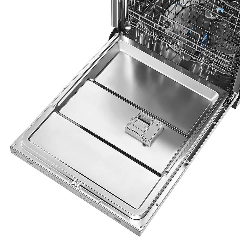 Midea MDT24P3CST 24 inch Stainless Top Control Built-In Dishwasher