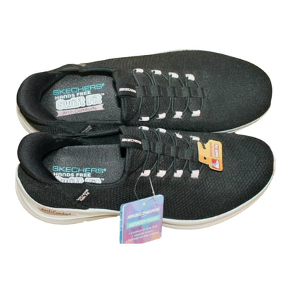 SKECHERS Swift Fit Arch Comfort Hands Free Sneaker Women  Black 179186