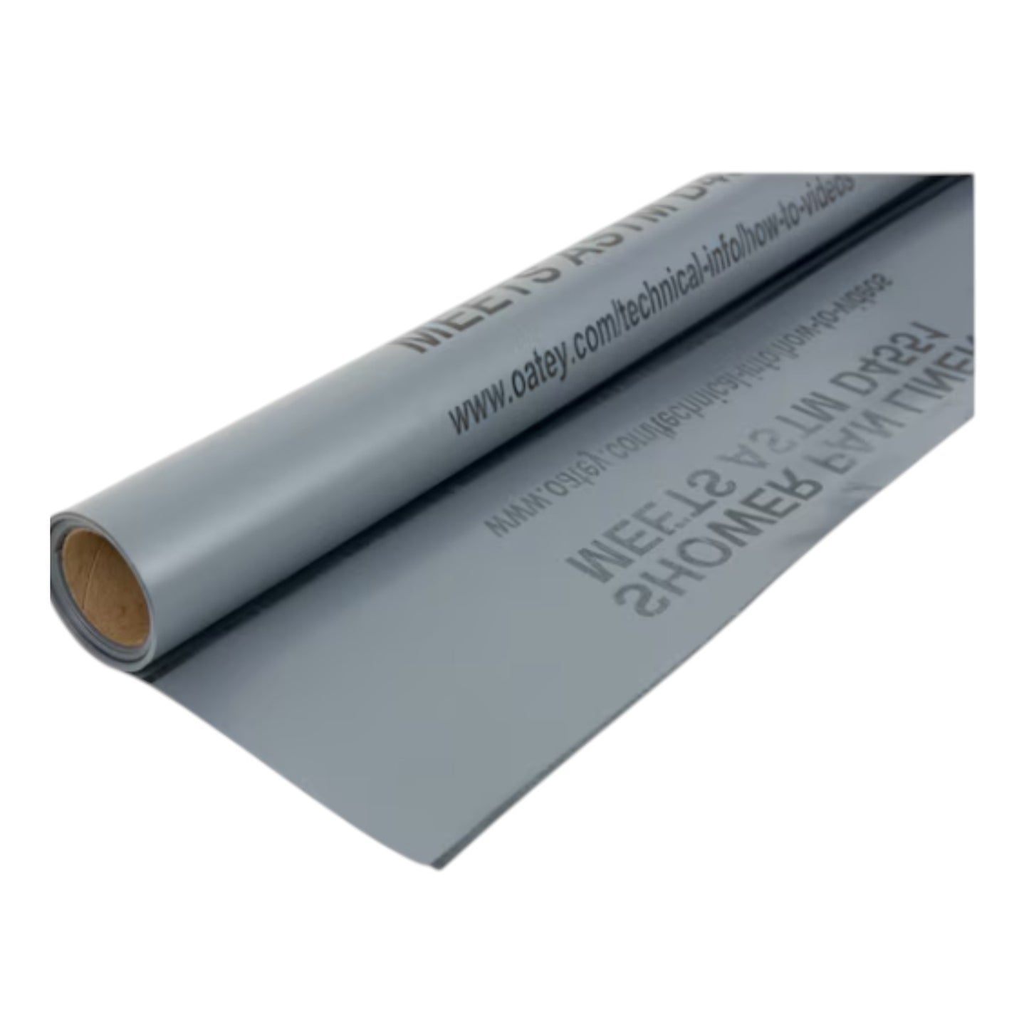 5 Ft. X 6 Ft. Gray Pvc Shower Pan Liner | Oatey Measurement Mil Durable Lines