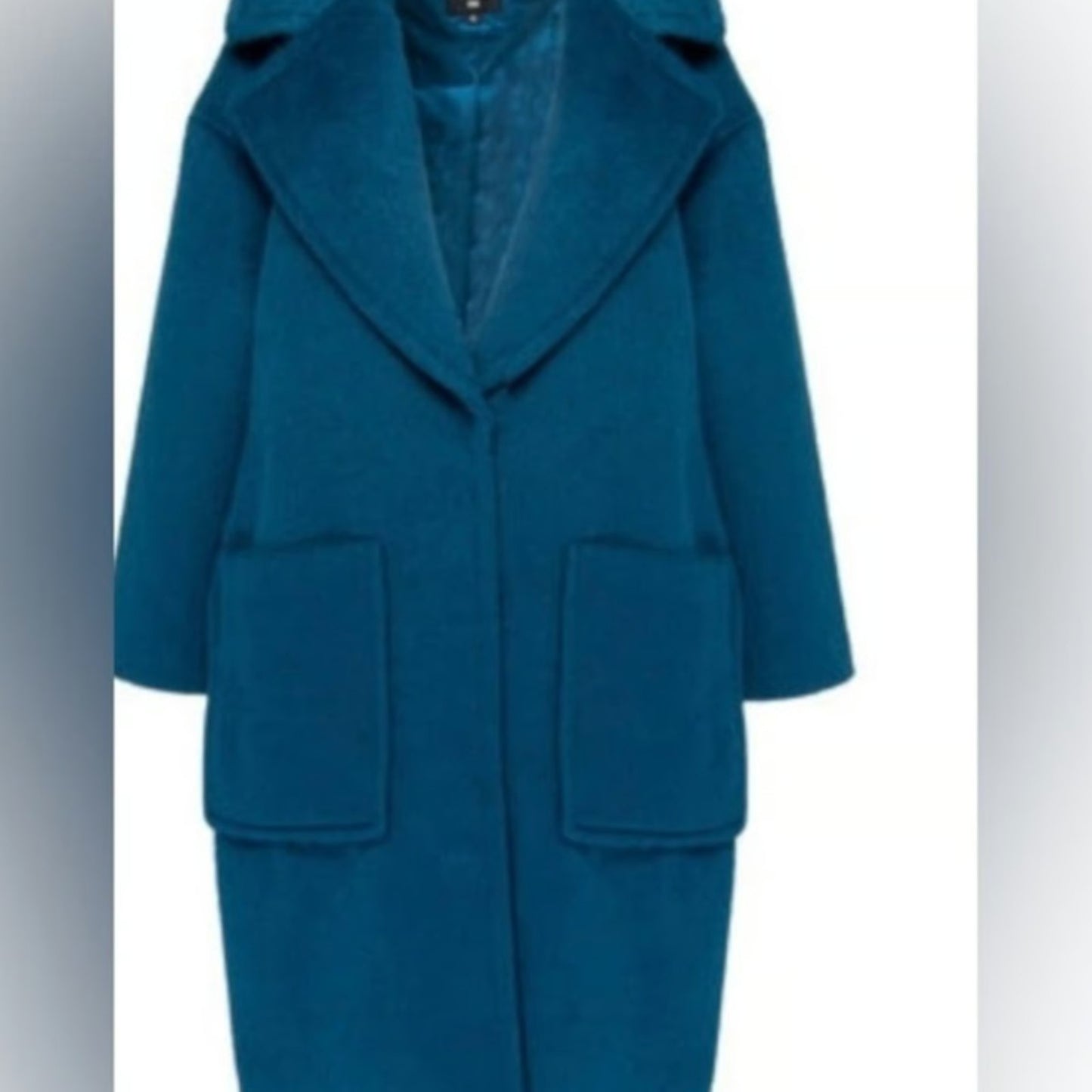 UGG RTW Hattie Long Oversized Coat | Size M | Teal