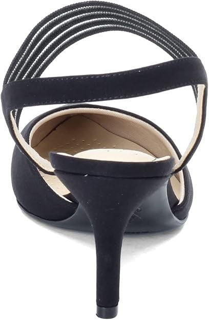 LifeStride Women's Sanya Pump, Black, 5 M US