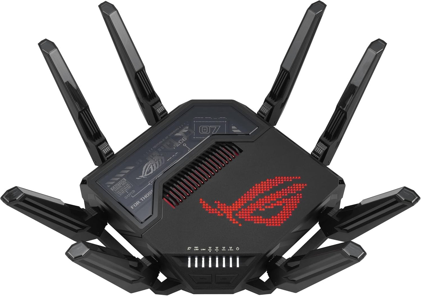 ASUS ROG Rapture GT-BE98 PRO First Quad-Band WiFi 7 Gaming Router supports