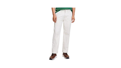 Nautica Men's Classic-Fit Stretch Solid Flat-Front Chino Deck Pants