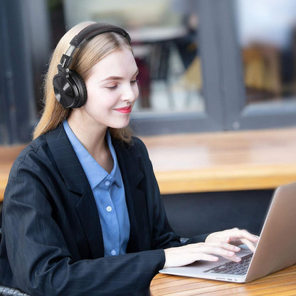 OneOdio Pro-C Bluetooth Over Ear Headphones, Wireless/Wired, Brown or Black