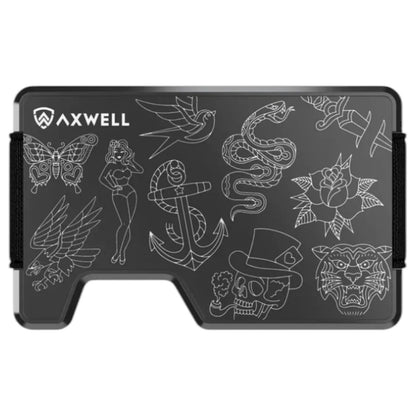 Axwell Wallet - Metal Wallet - RFID-blocking - Brand New In Box