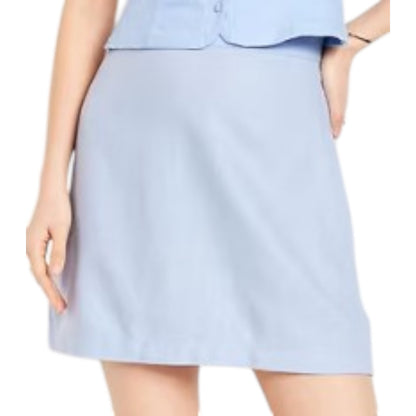 Old Navy Women High-Waisted Linen Blend A-Line Mini Skirt - Size: XL - NWT
