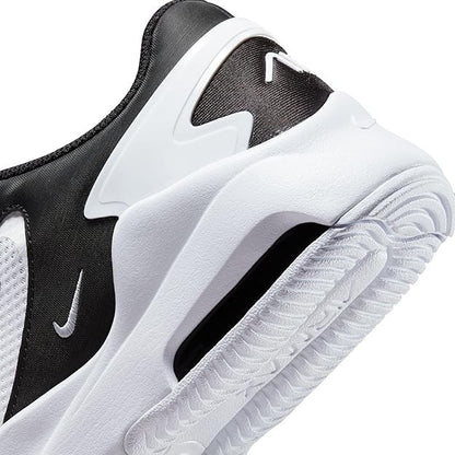 Women's Nike Air Max Bolt CU4152-101 White Black Low Top Mesh Sneakers - SZ 7