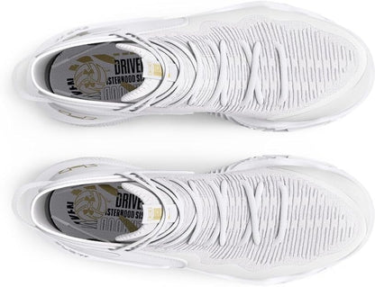 Under Armour Flow Ace Volleyball Shoes Women’s Hi & Low White/Gold & White/Navy