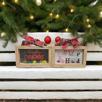 5x7" Glitter Christmas Frames, Various