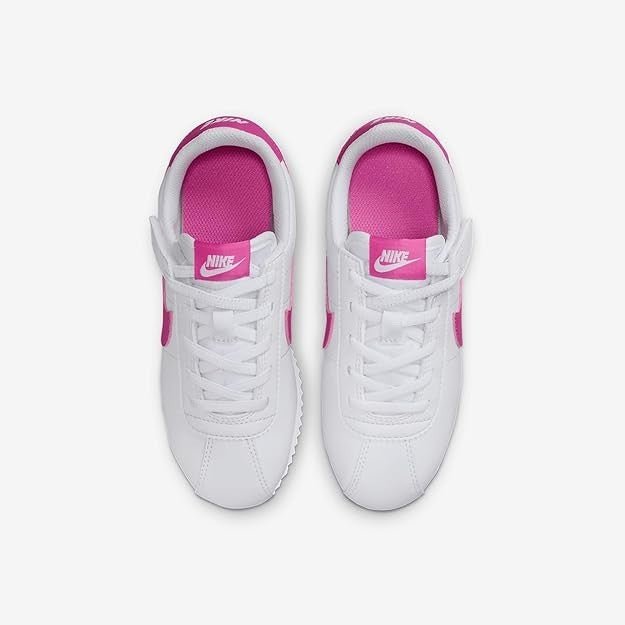 Nike Cortez EasyOn PreSchool White Laser Fuchsia DM0951-104 In Stock