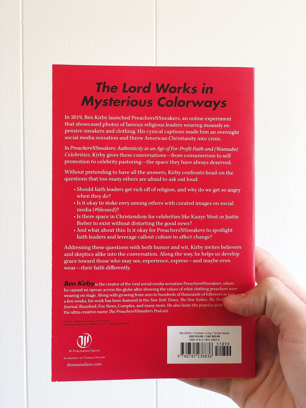 PreachersNSneakers: Authenticity in an Age of For-Profit Faith and (Wannabe) Ce