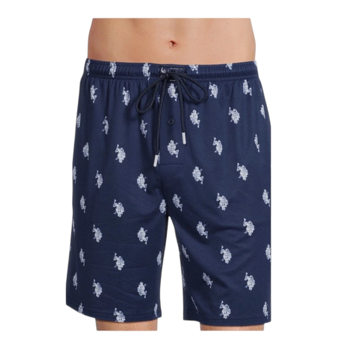 U.S. Polo Assn. Ultra Soft Men’s Sleep Shorts 2-Pack Logo Drawstring XL