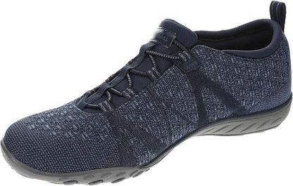 Skechers 23038 Breathe Easy Serendipity Sneakers Blue Relaxed Fit Air-Cooled