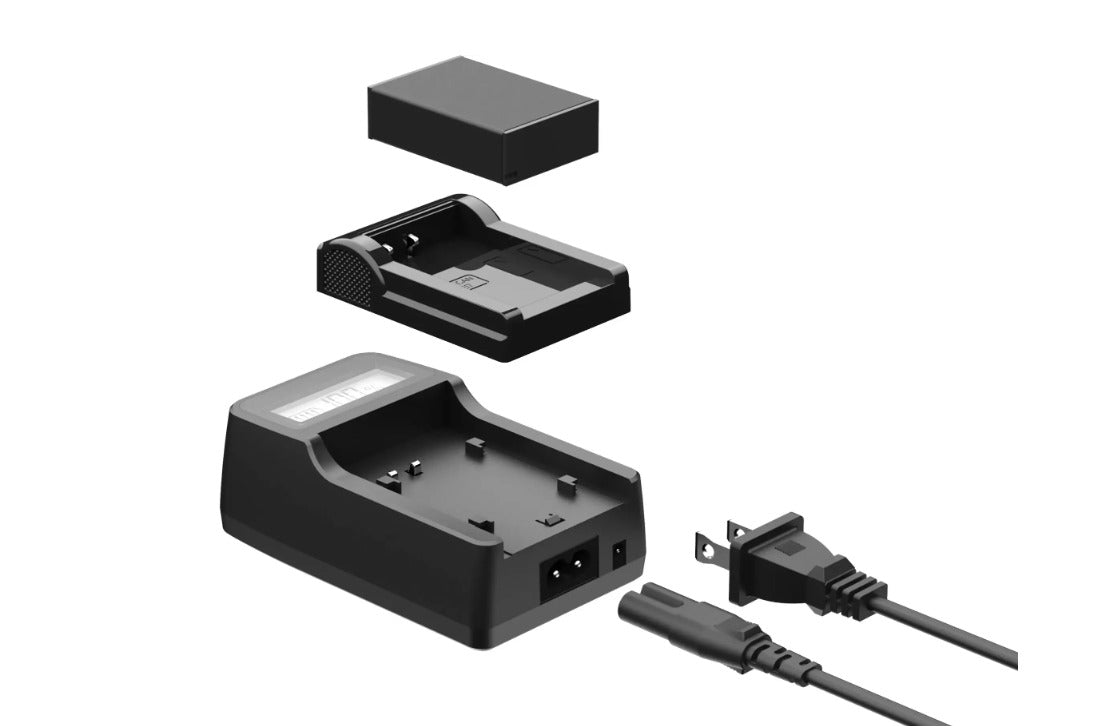 Digipower - DSLR/Mirrorless Camera Travel Charger for Nikon Batteries - Black