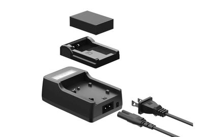 Digipower - DSLR/Mirrorless Camera Travel Charger for Nikon Batteries - Black