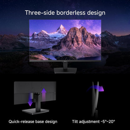 HORION 27 Inch Computer Monitor, FHD 144Hz Monitor | Eye Care，FreeSync/G-Sync