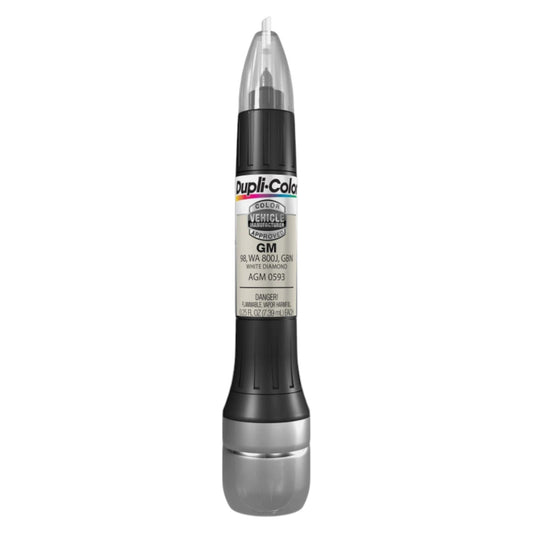 Dupli-Color AGM0593 GM White Diamond (98, WA 800J, GBN) All-in-1 Touch-Up Paint
