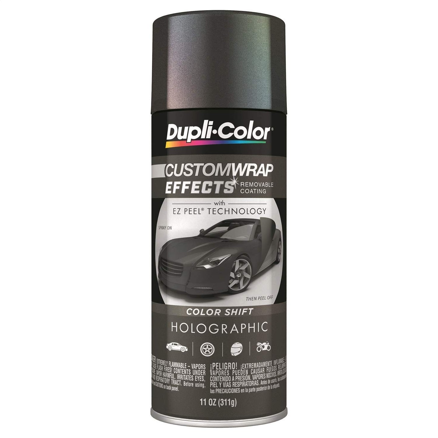 Dupli-Color ECWRC8167 Custom Wrap Effects Removable Automotive Paint - Holograp
