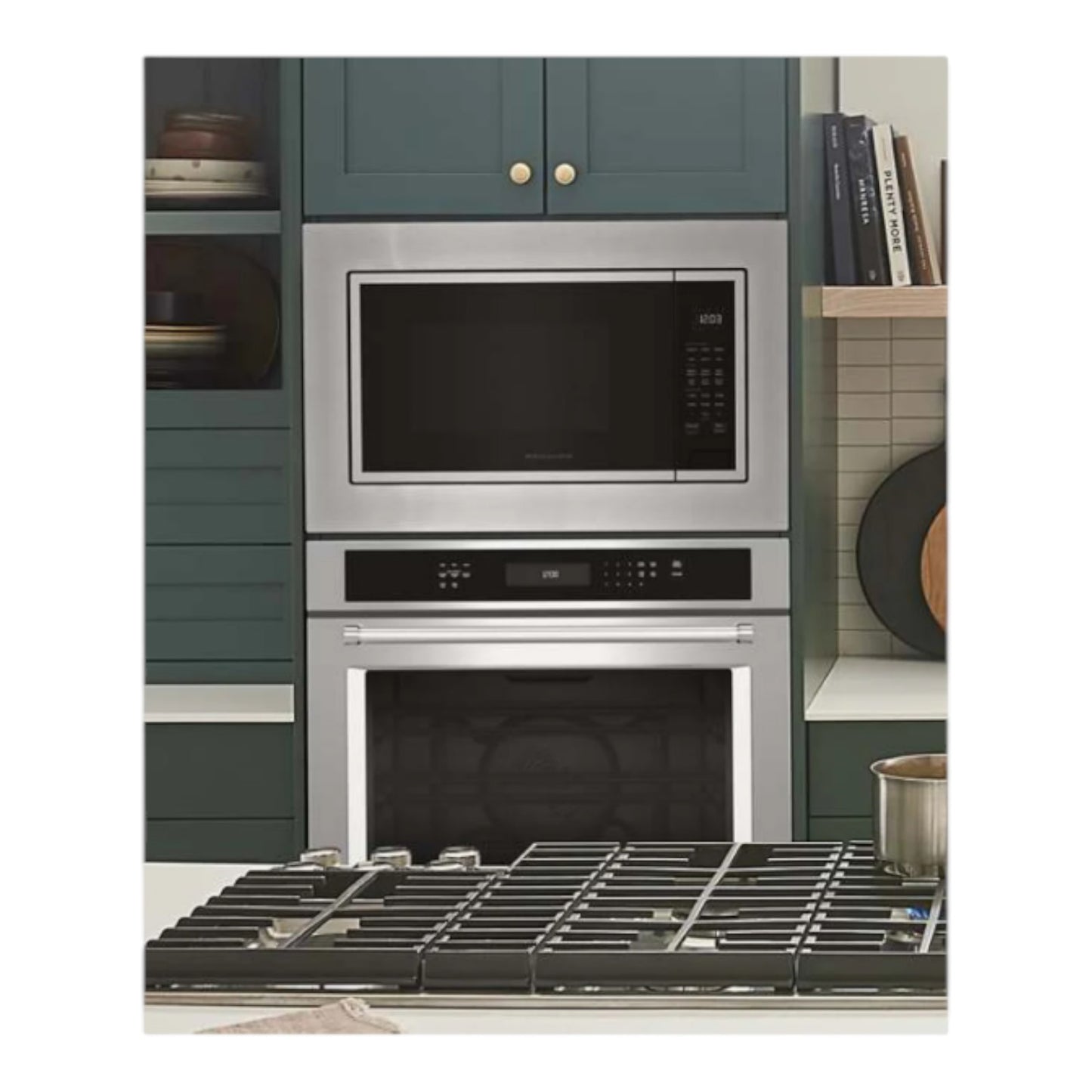 TRIM ONLY Open Box Whirlpool MTK2227PZ- 27" Select Microwaves - Stainless Steel