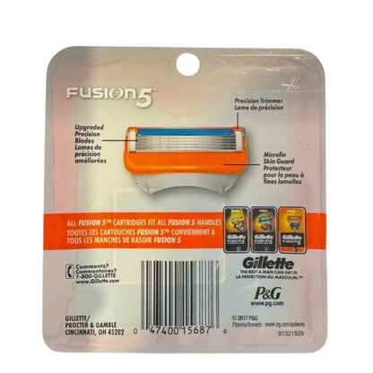 Gillette Fusion5 Power Razor Blades 4-Pack New OEM Cartridges 91321829