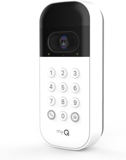Chamberlain my Q Smart Garage Video Keypad - White - MYQ-K40TXXW 8098