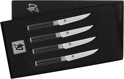 Shun DMS400 Classic 4-Piece Steak Knife Set - Brand New!