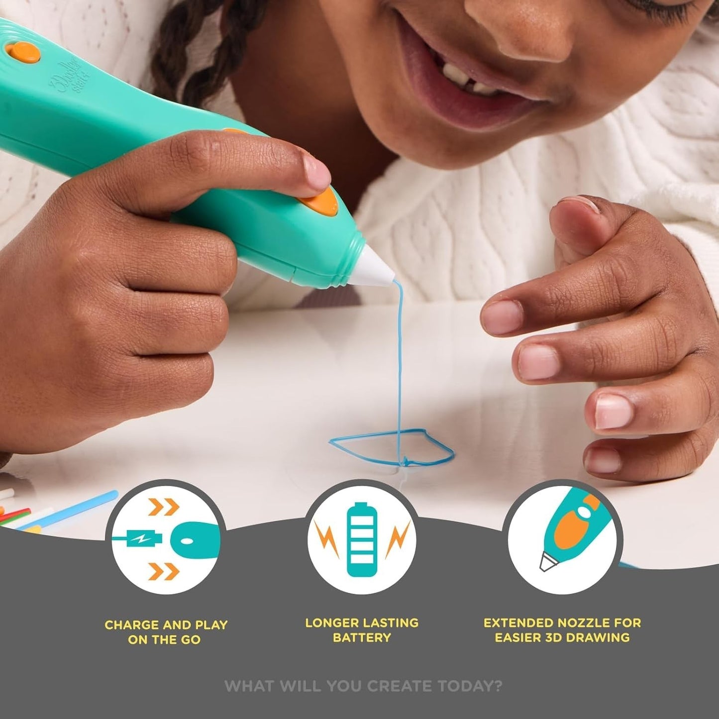 3Doodler Start+ Essentials (2024) 3D Pen Set for Kids, Easy to Use,