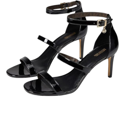Michael Kors Koda Sandal Black Strappy Heel Women's - 40S3OMS2A