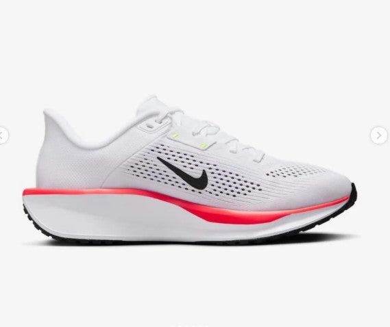 Woman's Sneakers Nike Quest 6 - FD6034-105 - Size 9 - White/Black-Crimson-Volt