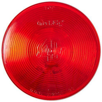 Truck-Lite 40242R Red Super 40 Stop/Turn/Tail 4'' Sealed Light