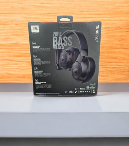 JBL Tune 720BT Wireless Bluetooth Over-ear Headphones Black NEW SEALED