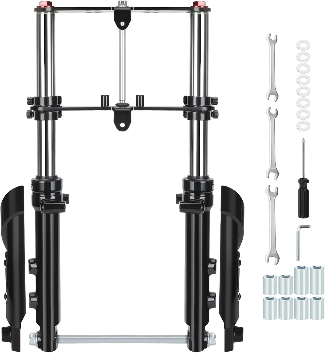 Mini Bike Front Fork Suspension Kit Replacement for Monster Mega Moto MMB80 MMB1