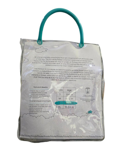 ro+me Baby Boy's Grey/Fisherman Sandals, 12-18 Months