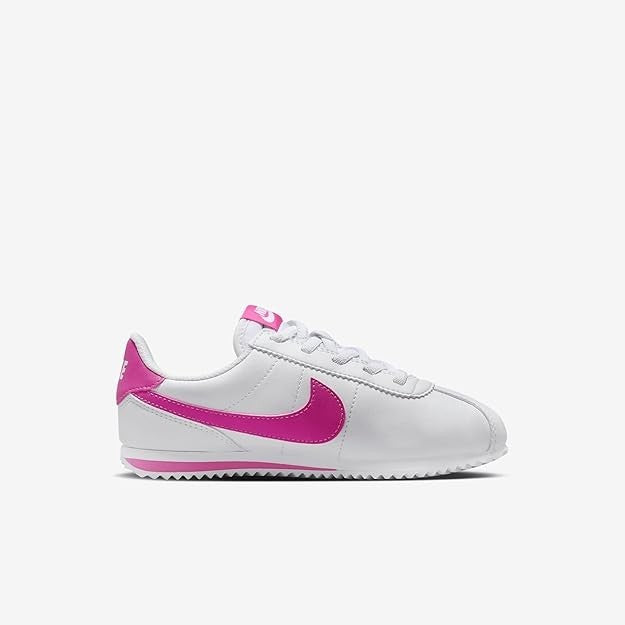 Nike Cortez EasyOn PreSchool White Laser Fuchsia DM0951-104 In Stock