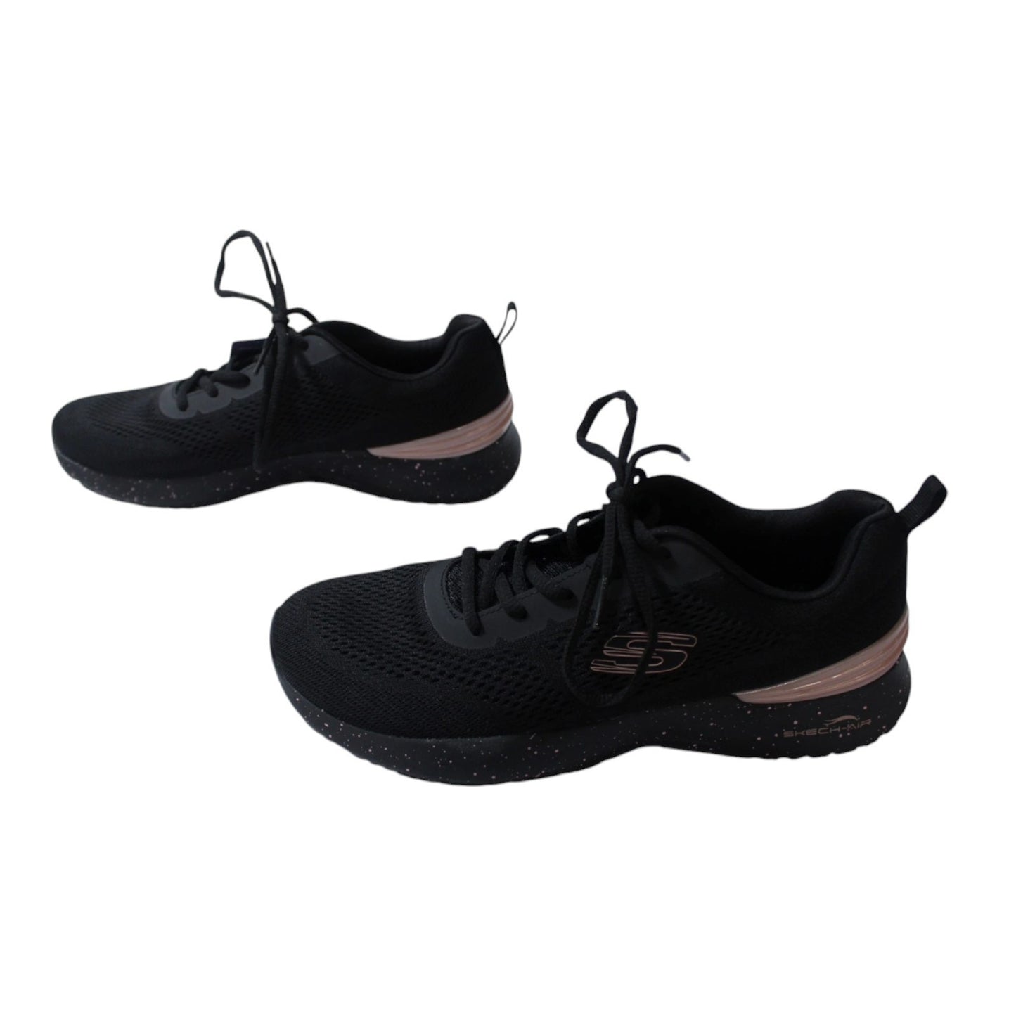 Skechers Women's Light Weight Memory Foam Sneakers AC2 Black Skech-Air Dynamight