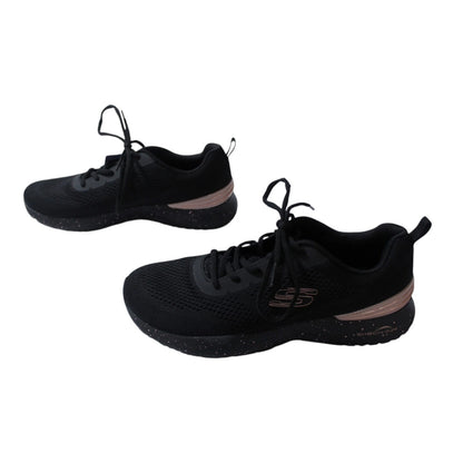 Skechers Women's Light Weight Memory Foam Sneakers AC2 Black Skech-Air Dynamight