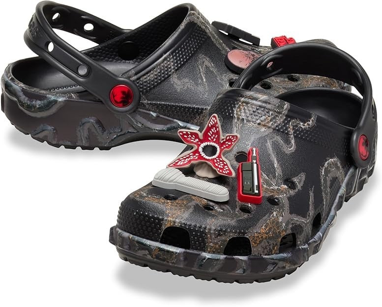 Crocs Unisex-Adult Stranger Things Classic Clogs 212074-90H, Size 5, 6, 7, 8, 13